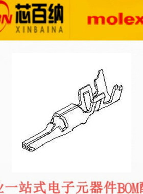 原装进口 MOLEX50038-8100 汽车连接器 线规20-22 AWG 500388100