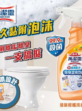 Kao花王万洁灵除臭洁厕泡沫喷装