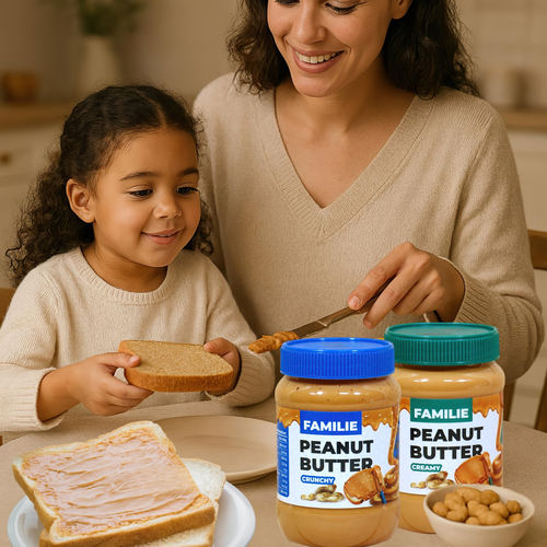 香港版FAMILIE花生酱510g大瓶装