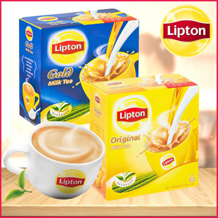 Tea金裝 倍醇奶茶 Lipton立頓Gold 香濃原味港式 奶茶沖飲 Milk 港版