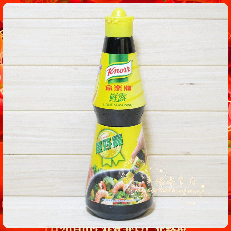 金冠卖家 港版家乐牌调味品鲜露 炒菜调味常备 大支468克