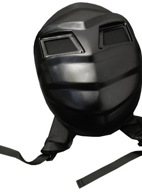 工厂尾货外星骑士硬壳抗压防水DIY全盔头盔收纳双肩背包B808包邮