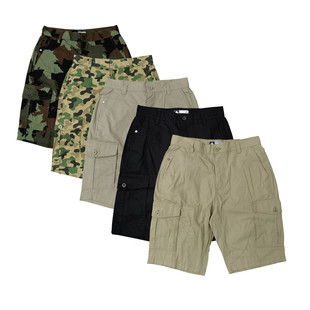 街头滑板老牌户外耐造透气网格布多色多袋百搭休闲五分中裤 K836男