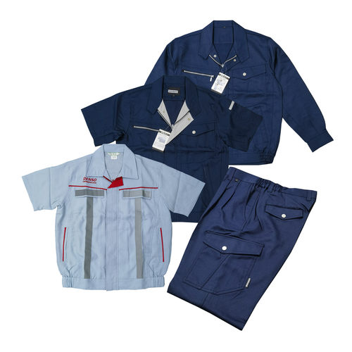 无品牌多口袋翻领工装拉链夹克