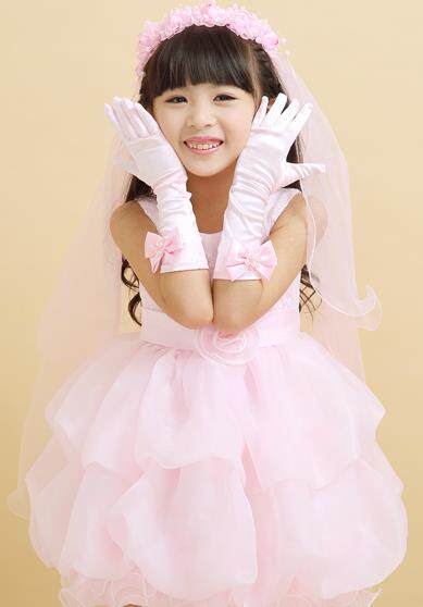 Gants pour fille en satin - Ref 2149880 Image 3