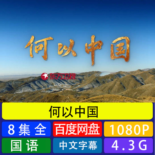 代找咨询 何以中国8集全素材