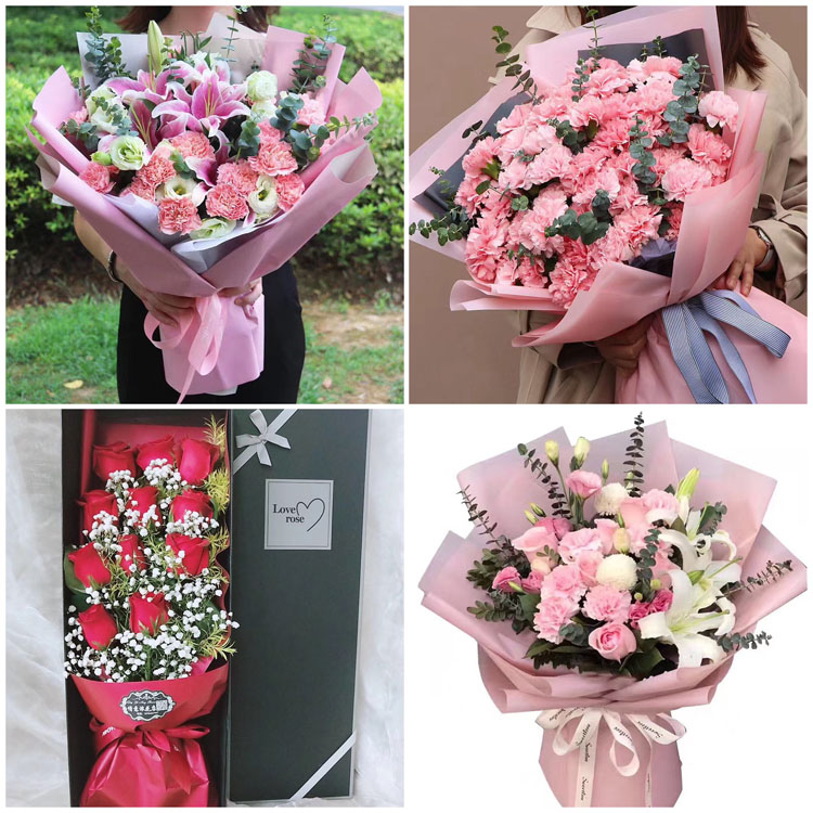 无锡锡山区惠山区滨湖区同城配送母亲节玫瑰康乃馨花束送长辈老婆