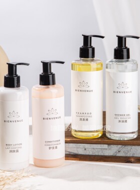 BIEN VENUE 欢迎系列 洗发水护发素沐浴露润肤乳 300ml 洗护套装