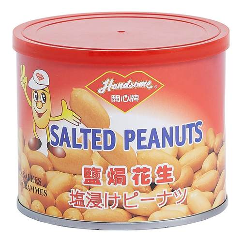 开心牌 - 监焗花生 (185克罐)