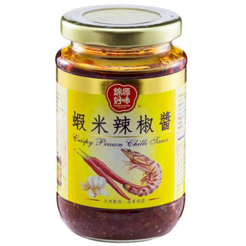 锦源好味 招牌马来西亚虾米辣椒酱340克虾味香浓拌饭百搭下饭开胃
