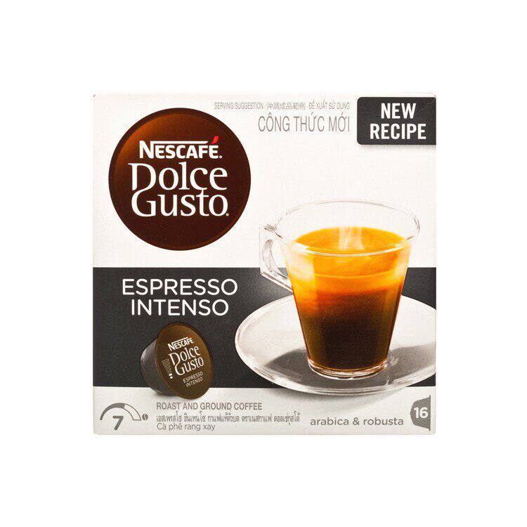 NESCAFE DOLCE GUSTO 咖啡胶囊-意大利特浓咖啡 16'S杯办公室饮品