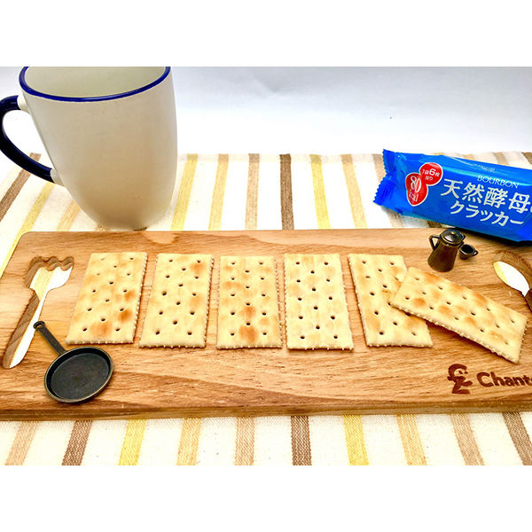 百邦 高钙天然酵母梳打饼48枚入休闲食品6枚X8袋酥脆饼干苏打饼干