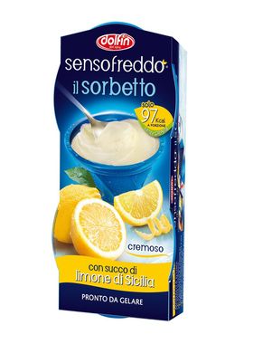 DOLFIN - 意大利西西里岛 SensoFreddo 雪葩六杯装西西里柠檬口味