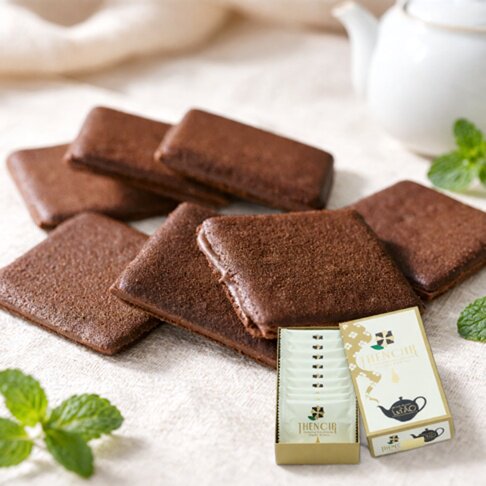 TheNoir 北海道洋菓子红茶朱古力夹心饼干礼盒1盒9件节日送礼进口