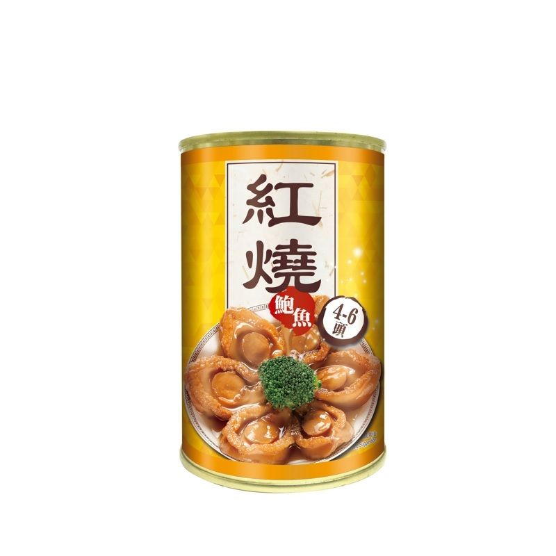 官燕栈红烧鲍鱼4-6头425克装胶原蛋白营养高蛋白低脂强身鲍鱼罐头