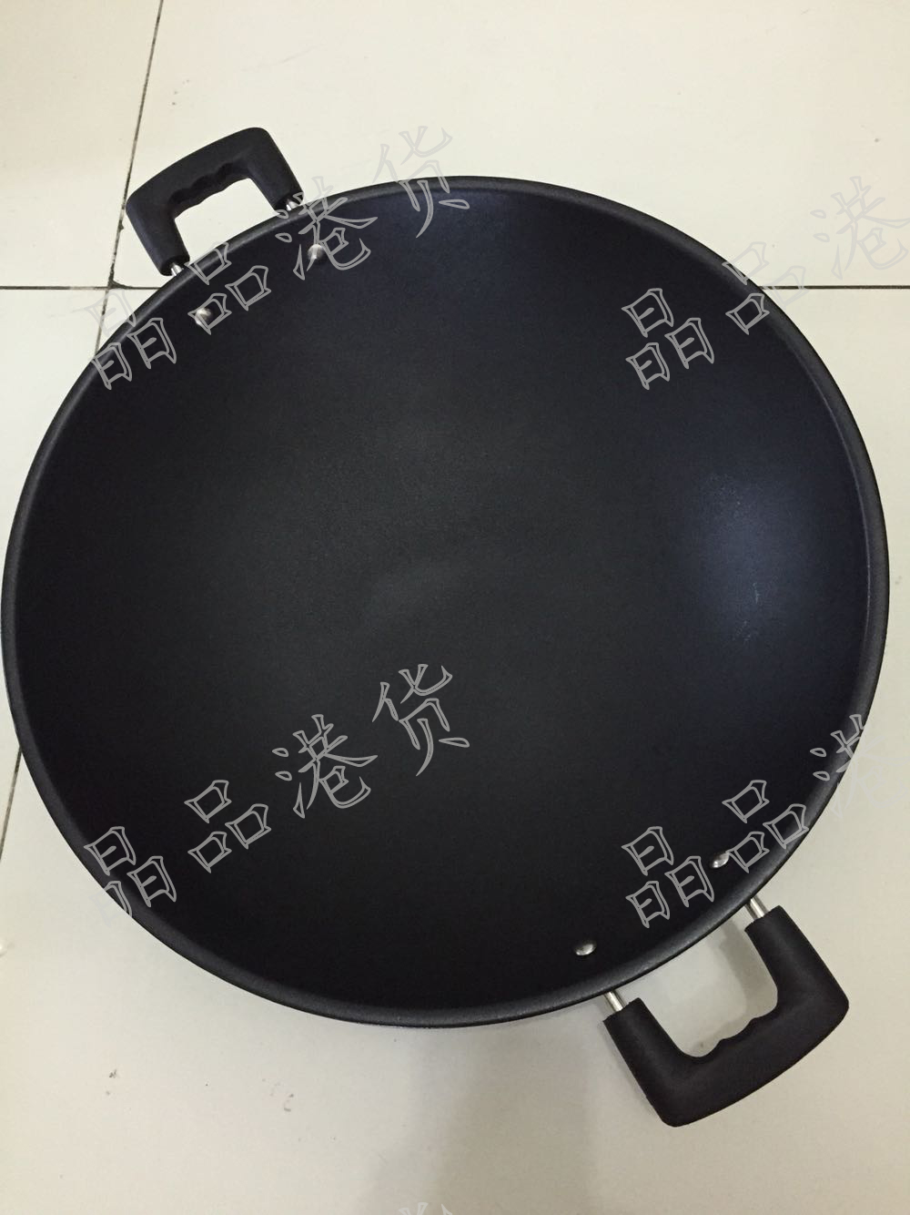 进口炒锅天上野生铁全新正品43cm