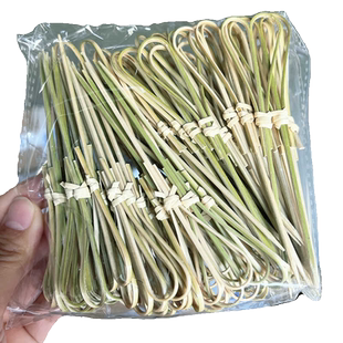 网红迷你小串糖葫芦剪刀花式竹签子水果签创意可爱心型鸡尾酒装饰