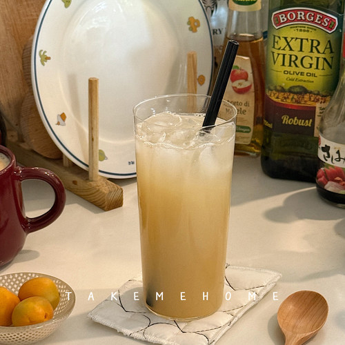 takemehome日式木村系列超薄玻璃杯冰美式酒杯果汁杯鸡尾酒气泡水