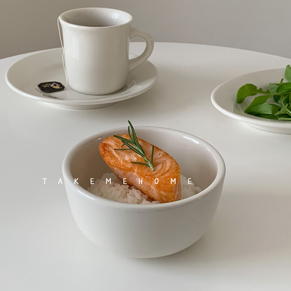 漂亮吃饭碗一人食takemehome精致