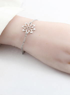 潮简约手链女士女生闺蜜学生森系个性旅游出行配带手链水洗不掉色