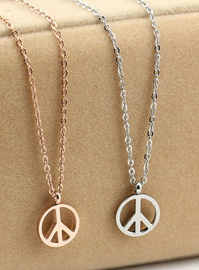 反战风彩金韩版礼物短链