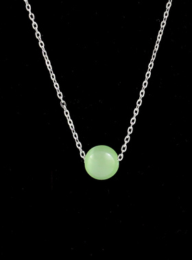 同款猫眼石珍珠项链女轻奢小众设计感高级颈链春季新款锁骨链气质