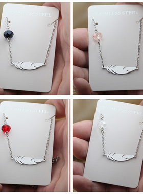 七夕礼物水晶项链爆款女轻奢高级百搭锁骨链新配饰洗不掉色防过敏