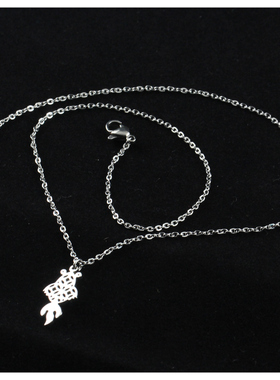 洗澡不掉色金鱼项链女轻奢高级女士新款闺蜜生日情人节礼物送女友