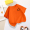 Orange Smiling Face Pure Cotton