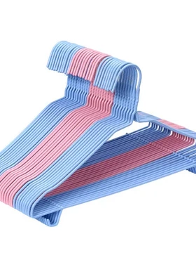 *个40cm浸塑衣架10加粗带钩