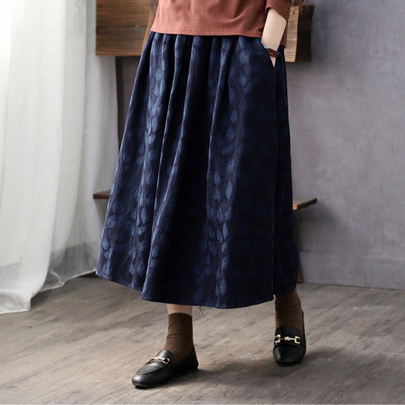 中式风大码连衣裙2025年冬季新款