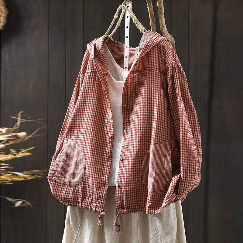 复古风衬衫时尚2025年秋季新款