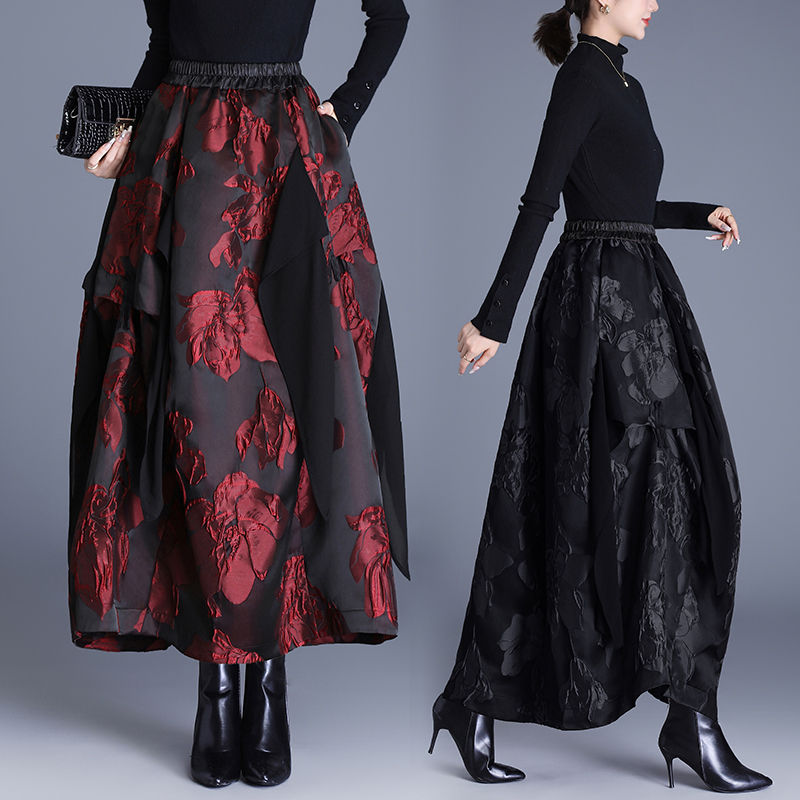 新中式半身裙时尚2025年秋季新款