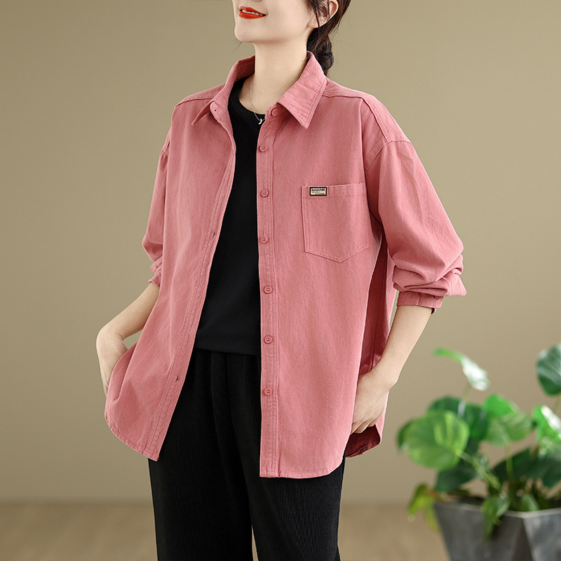 百搭衬衫时尚2025年秋季新款