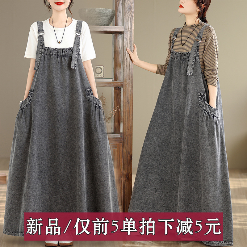 复古大码连衣裙2025年冬季新款