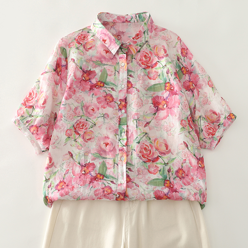 衬衫时尚2025年夏季新款