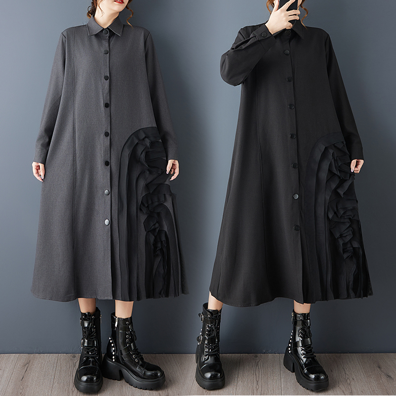 文艺时尚2025年秋季新款连衣裙