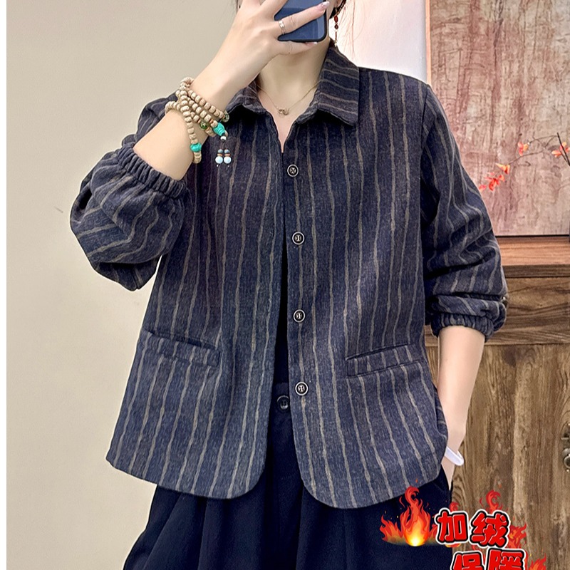 文艺风短外套时尚2025年冬季新款