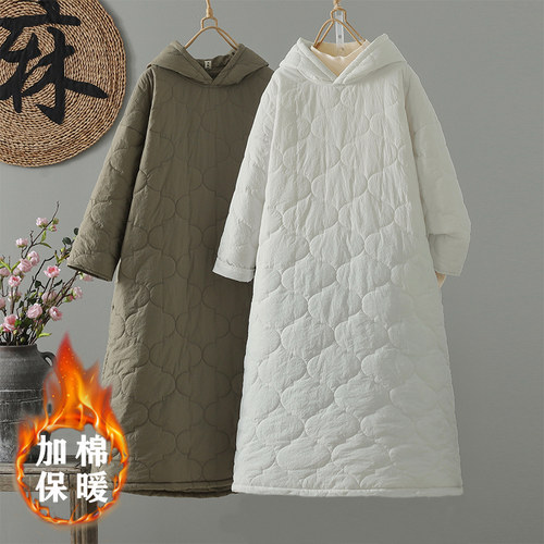 复古棉衣时尚2025年冬季新款