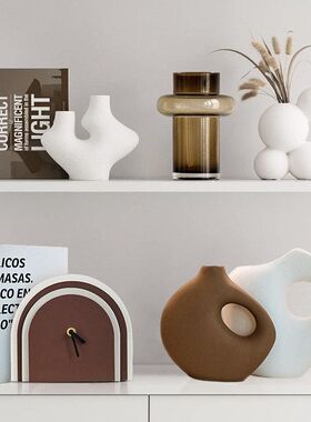 侘寂风抽象艺术摆件高级感小众现代办公室客厅电视酒柜家居装饰品