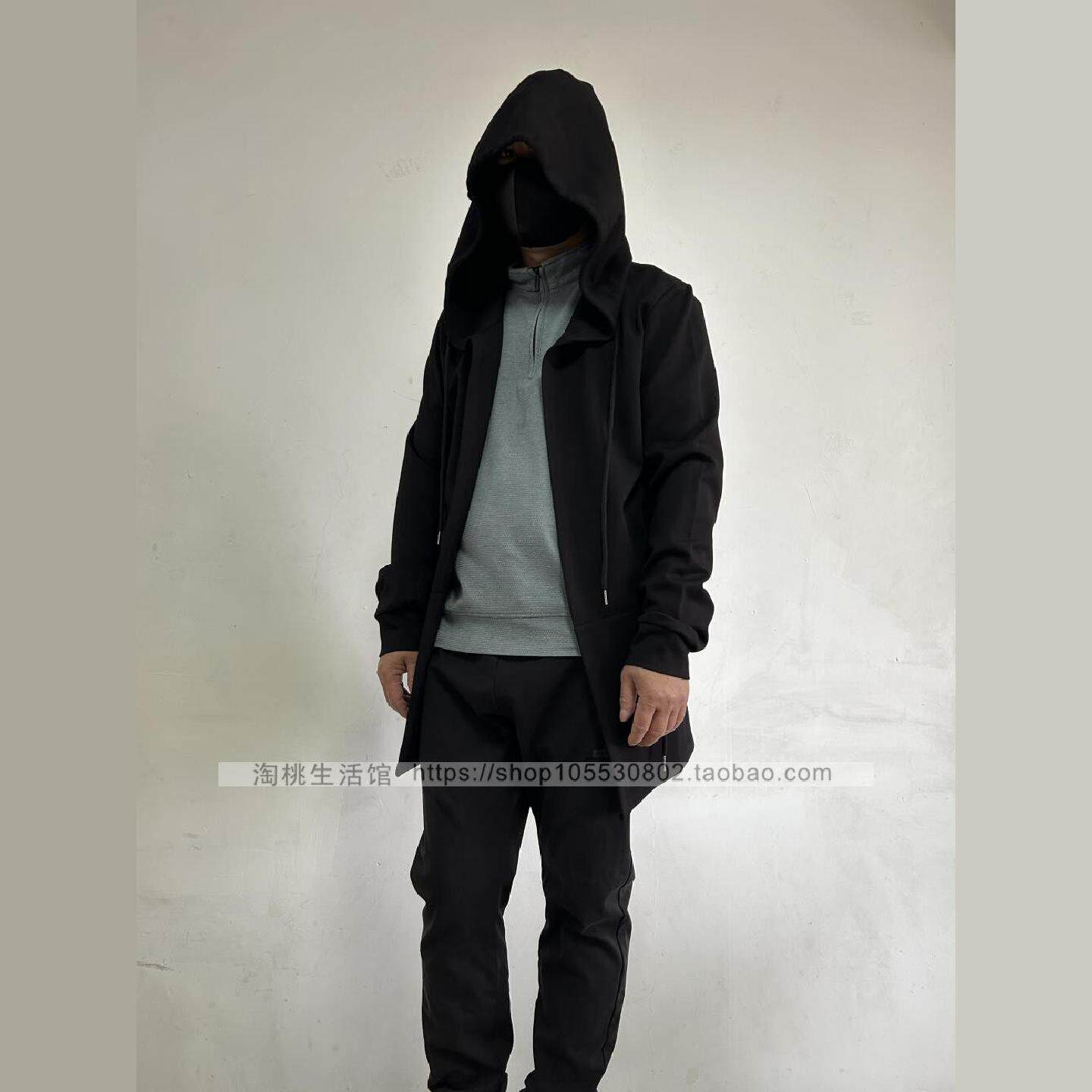 中长款斗篷连帽外套秋冬巫师披风