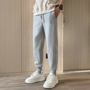 男裤 哈伦针织卫裤 矮小个子XS码 束脚休闲裤 27加绒运动裤 160帅T小码