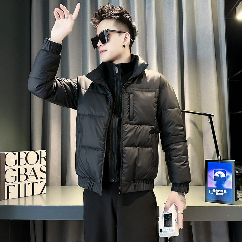 155矮小个子S号XS小码棉服冬装加厚男纯色假两件棉衣外套保暖棉袄