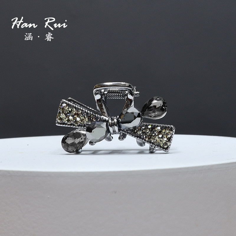 捷克钻碎发抓夹女高级感2025新款