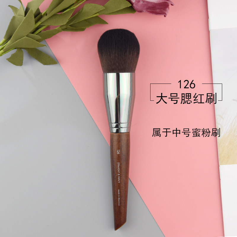 大号腮红刷  粉饼刷散粉刷 中号蜜粉刷面部化妆刷化妆工具沧州刷