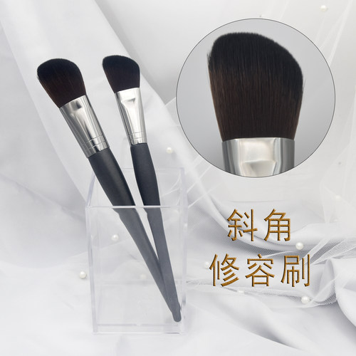 斜角修容刷一支装阴影侧影刷高光腮红刷女化妆刷 大号沧州化妆刷