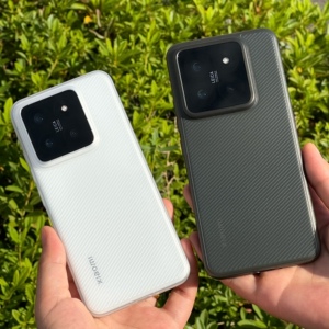 适用小米14新款磨砂手机壳xiaomi13pro简约波纹超薄pp半透明官方同款ultra不发黄硬壳光栅全包瓦楞防滑保护套