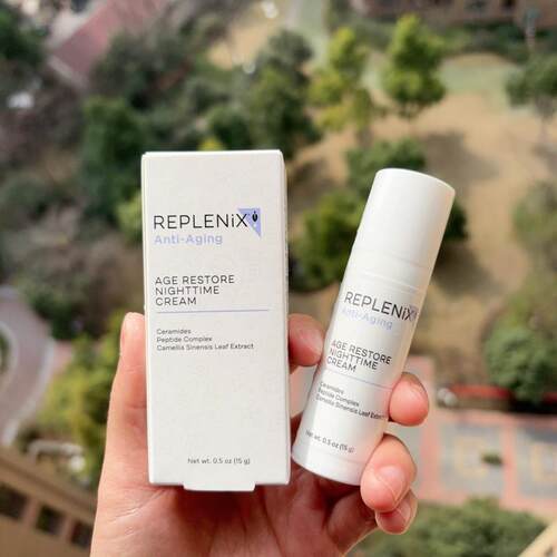 油痘肌本命｜topix Replenix绿茶面霜15g 维稳修护保湿清爽晚霜