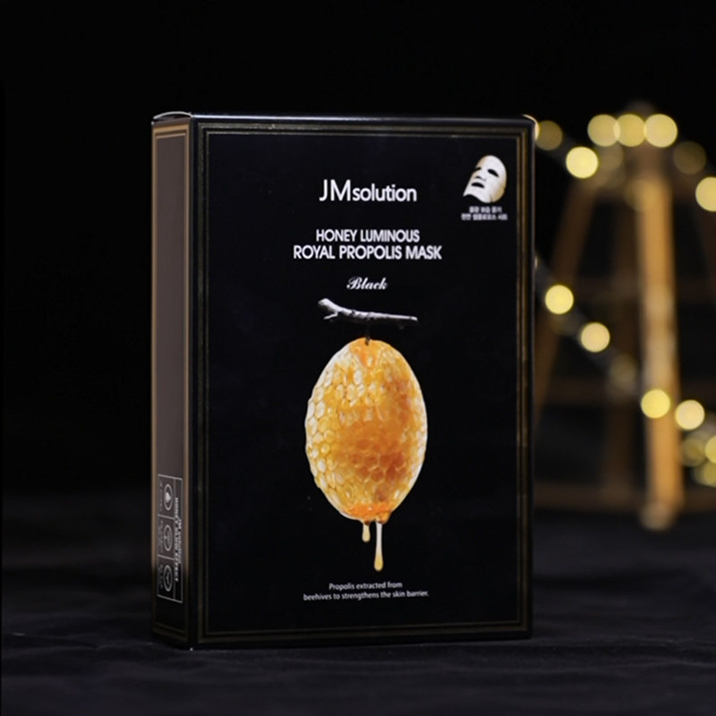 韩国JMsolution蚕丝黄金蜂蜜水光面膜蜂胶保湿