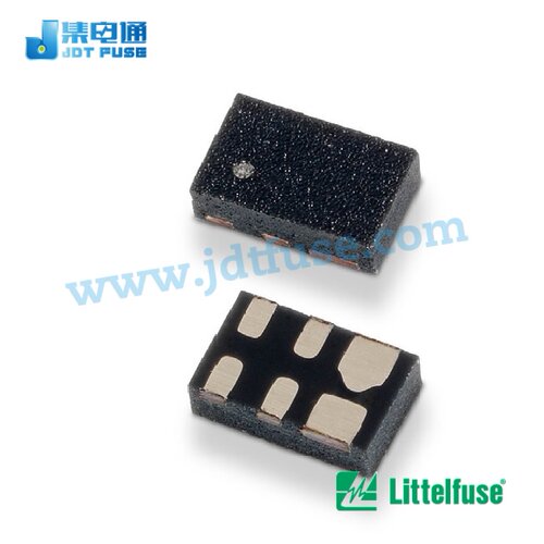力特SP3401-02UTG UDFN-6贴片封装双通道双向USB触控信号静电抑制